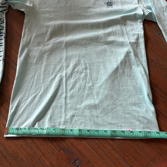 NWOT Simply Southern size S blue turtle long sleeve shirt - Picture 13 of 14